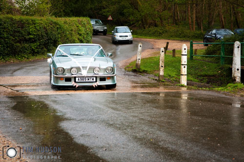 Carrie & Chris's Wedding Photography Minstead Lyndhurst New Forest. Beautiful Church Wedding followed by breathtaking Spitfire display at the Reception. All Saints Church - Tim Hudson Photography